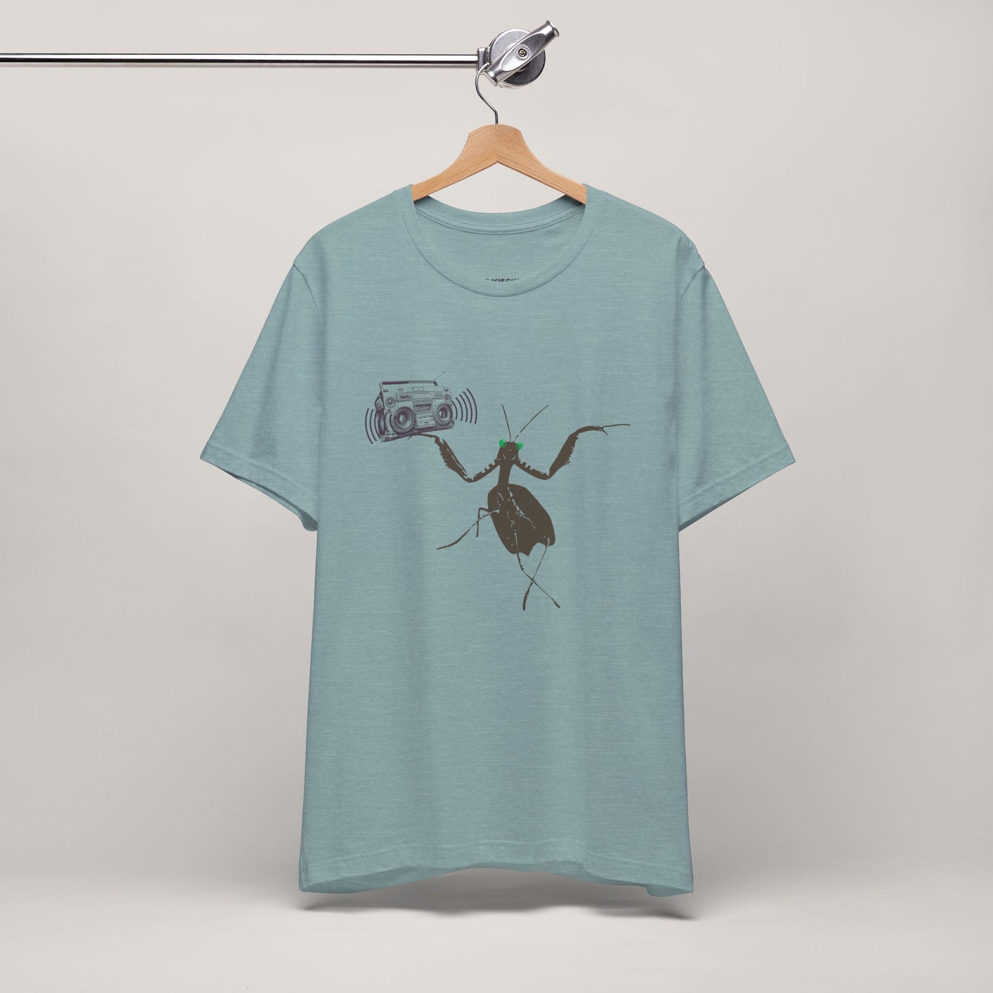 Camiseta con estampado de mantis religiosa, camiseta de hombre con mantis críptica, regalo único para amantes de los insectos, camiseta unisex de manga corta, regalo para amantes de los insectos