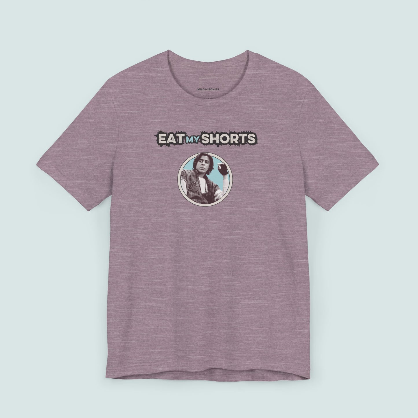 Camiseta unisex con frase "Breakfast Club", camiseta de la película John Bender, camiseta gráfica "Eat My Shorts", regalo para cinéfilos de los 80, top retro de cultura pop