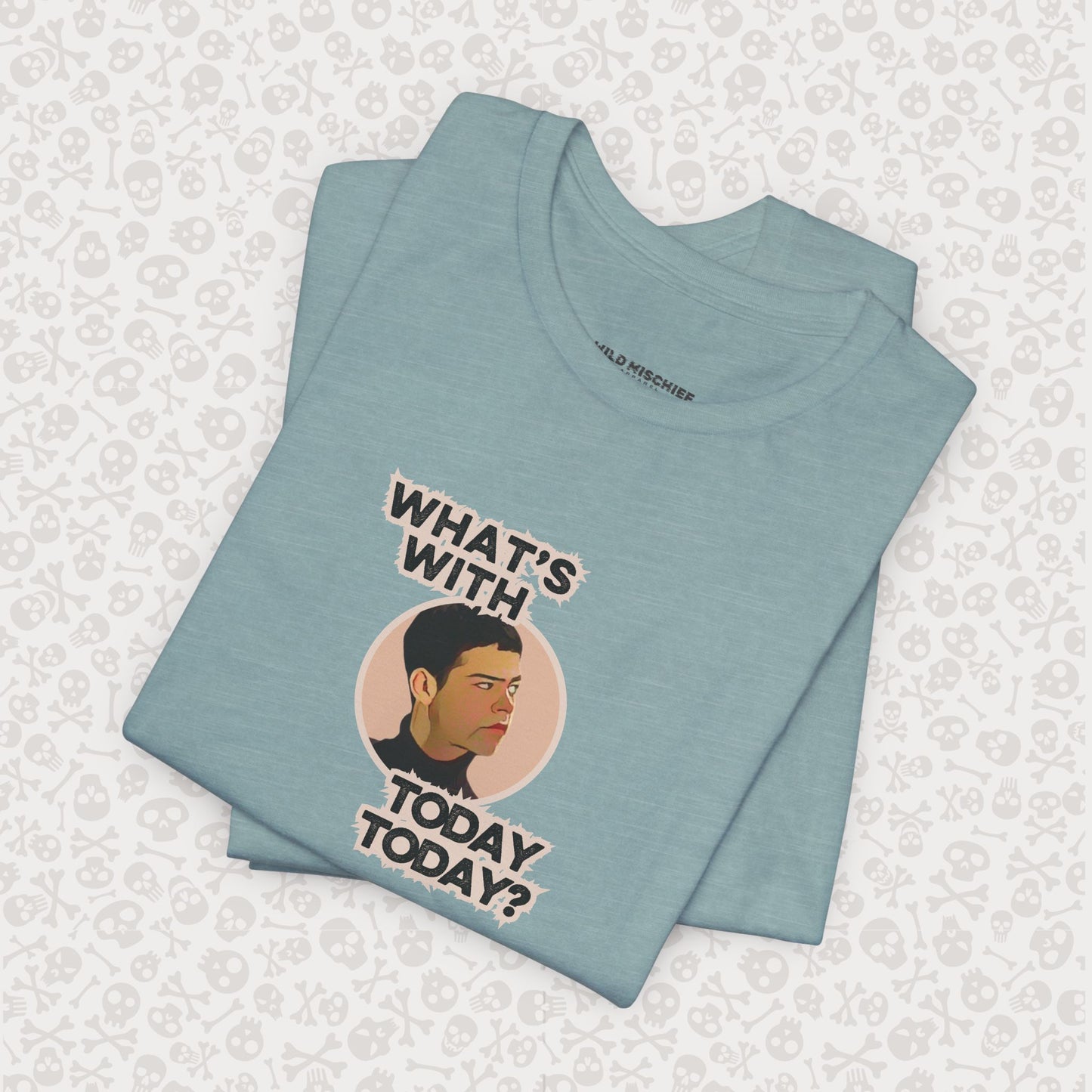 Empire Records "¿Qué pasa con 'Today' hoy?" - Camisa informal cómoda, regalo para amigos, humor, corte holgado, ropa para diario
