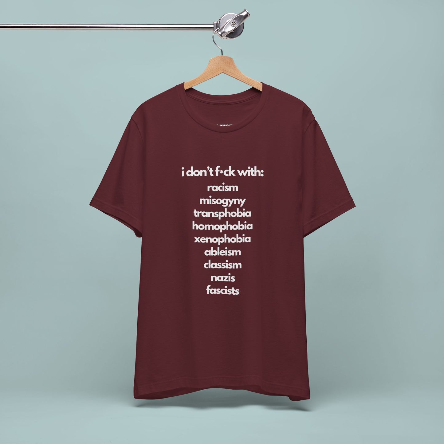 Social Justice Unisex Cotton Tee | Anti-Discrimination Shirt for Activism, Pride Events, Inclusivity, Everyday Wear