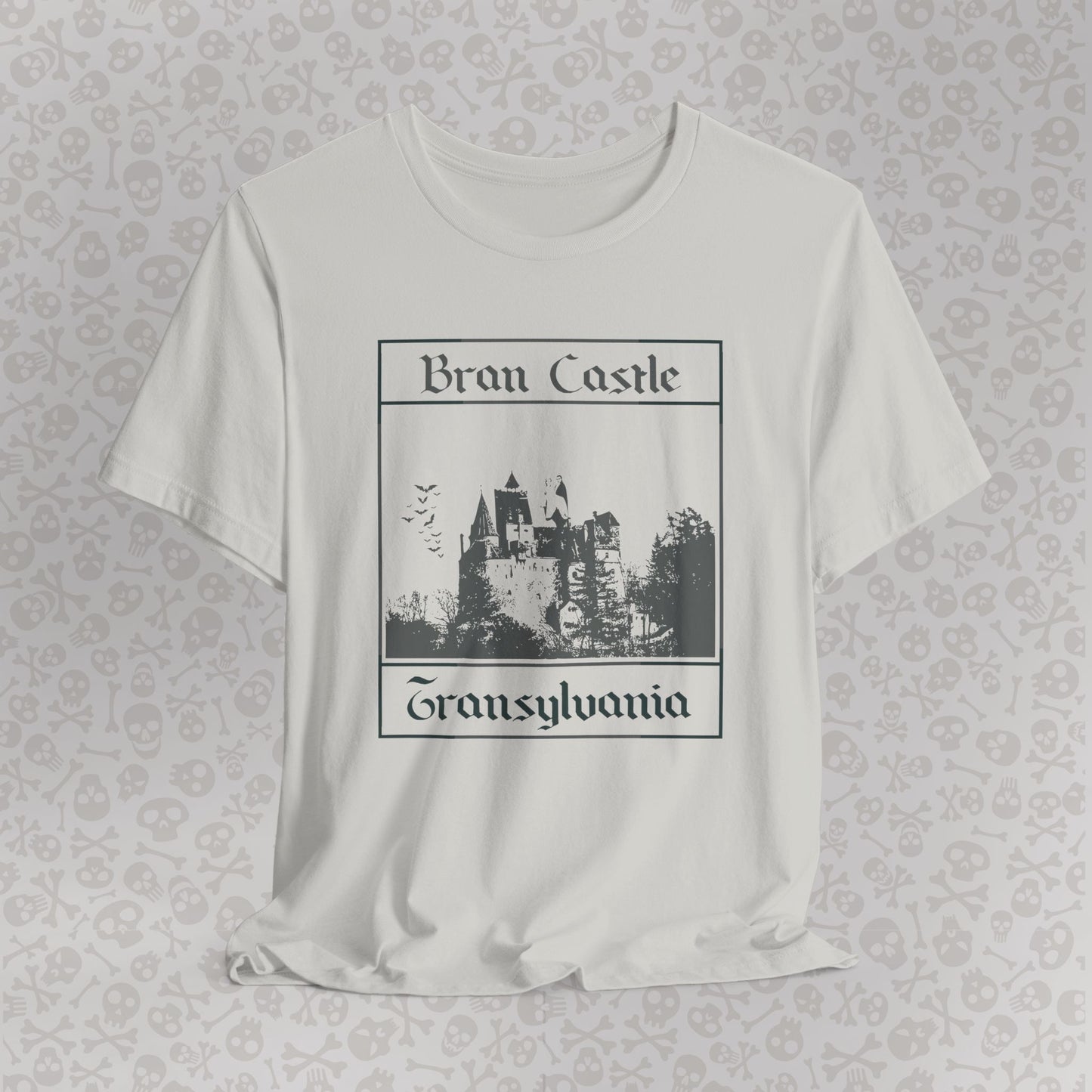 Bran Castle Transylvania T-Shirt, Dracula Shirt, Vampire Halloween Tee, Gothic Horror Shirt, Spooky Dracula Top, Halloween Costume Tee, Transylvania Romania