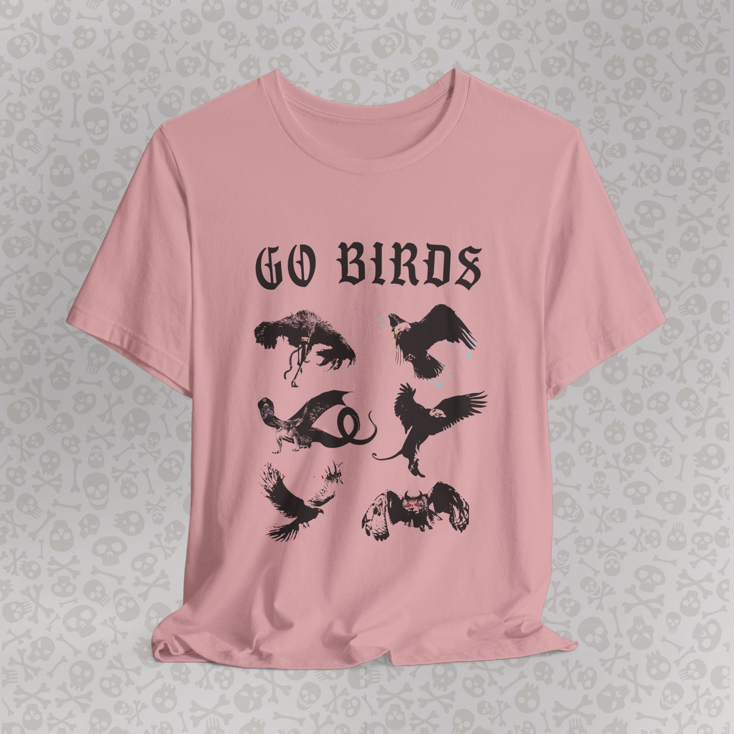 Go Birds Cryptids T-Shirt, Bird Cryptid Tee, Thunderbird Shirt, Snallygaster, Griffin, Phoenix, Devil Bird, Terror Bird, Philadelphia Shirt