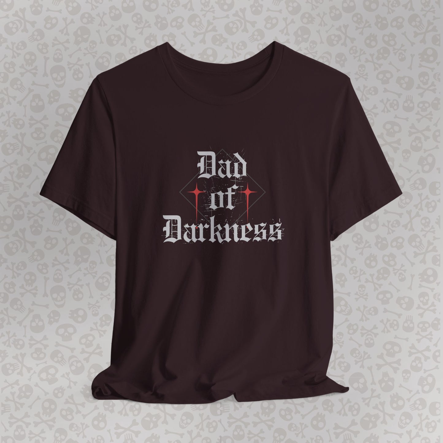 Dad of Darkness Unisex Tee, Gothic Father's Day Gift, Dad Life Shirt, Cool Dad, Spooky Dad Apparel, Doom Metal Dad, Punk Dad, Rebel Dad, Goth Dad