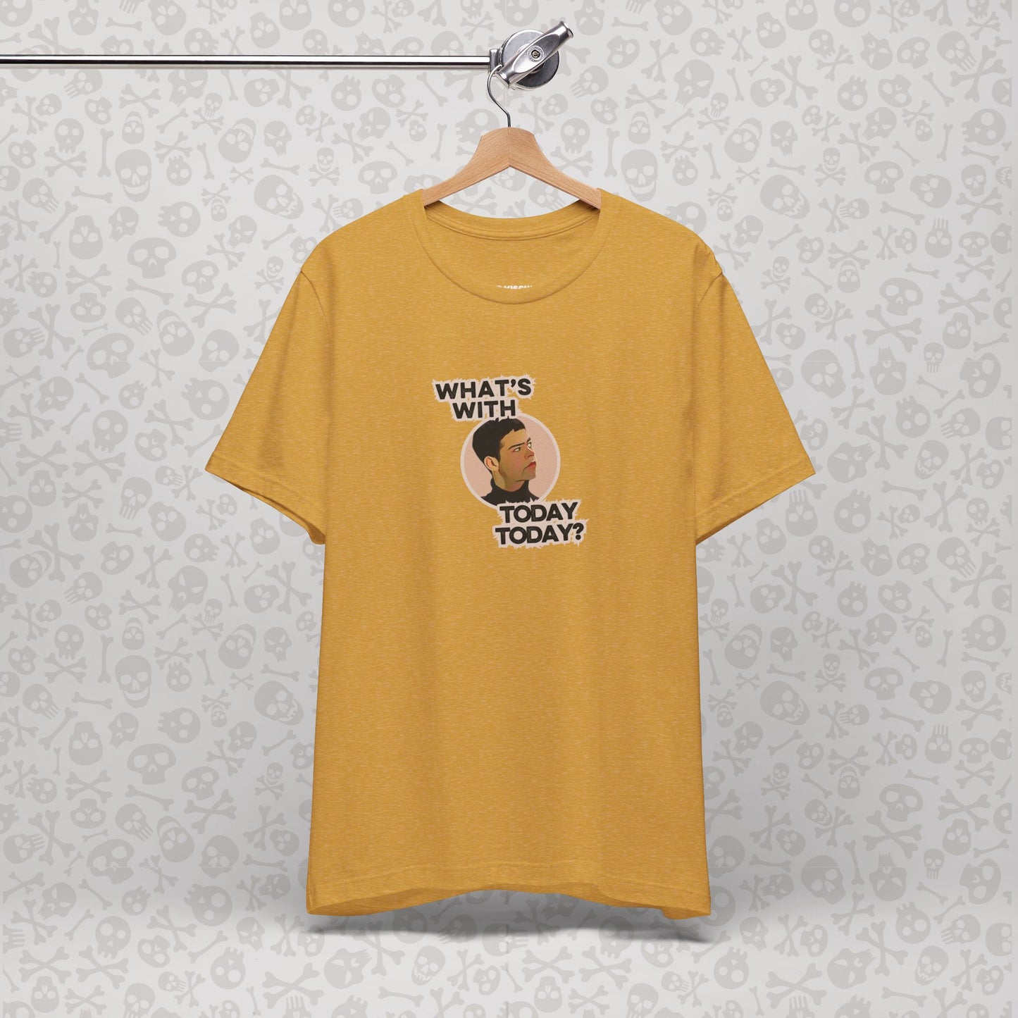 Empire Records "¿Qué pasa con 'Today' hoy?" - Camisa informal cómoda, regalo para amigos, humor, corte holgado, ropa para diario