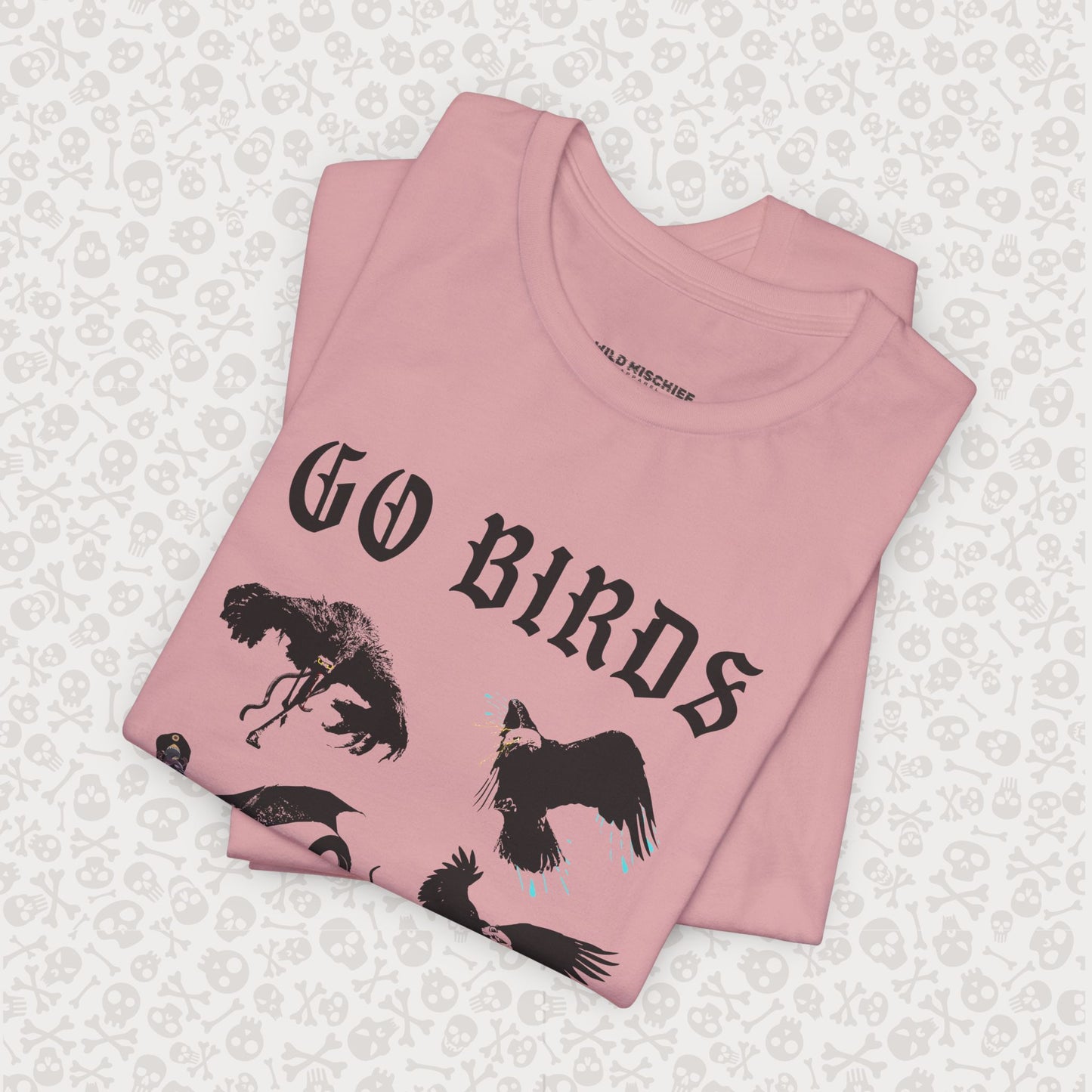 Go Birds Cryptids T-Shirt, Bird Cryptid Tee, Thunderbird Shirt, Snallygaster, Griffin, Phoenix, Devil Bird, Terror Bird, Philadelphia Shirt