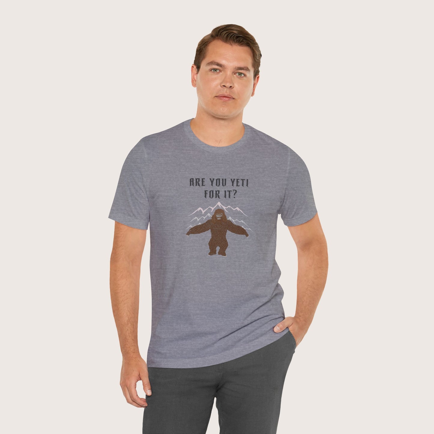 Yeti Adventure Tee | Cryptid Shirt, Fun Outdoor Apparel, Cool Gift for Nature Lovers, Camping T-Shirt, Hiking Outfit, Unique Graphic Tee