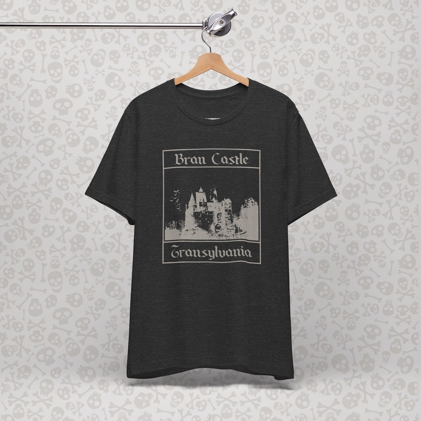 Bran Castle Transylvania T-Shirt, Dracula Shirt, Vampire Halloween Tee, Gothic Horror Shirt, Spooky Dracula Top, Halloween Costume Tee, Transylvania Romania