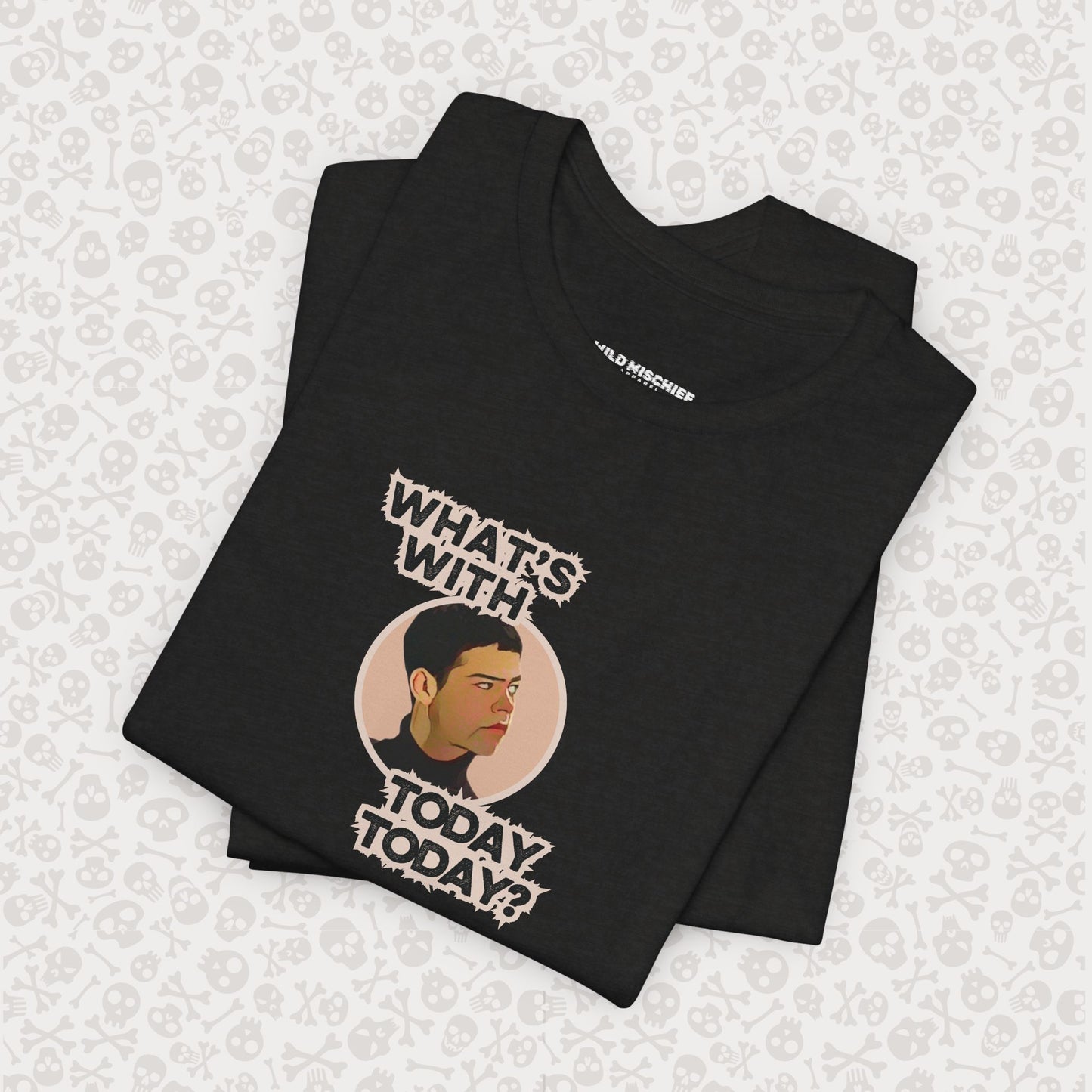 Empire Records "¿Qué pasa con 'Today' hoy?" - Camisa informal cómoda, regalo para amigos, humor, corte holgado, ropa para diario