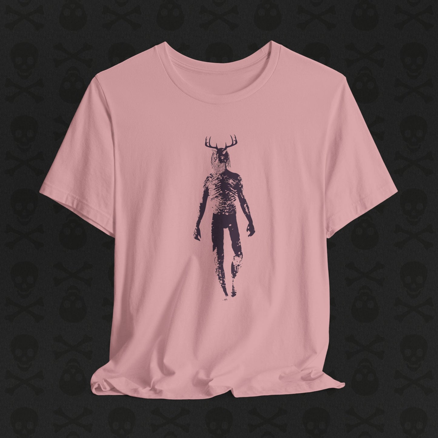 Camiseta Wendigo Críptica, Camiseta Unisex de Monstruo Caníbal, Camiseta con Gráfico de Terror, Camiseta de Criatura Mítica, Camiseta Escalofriante