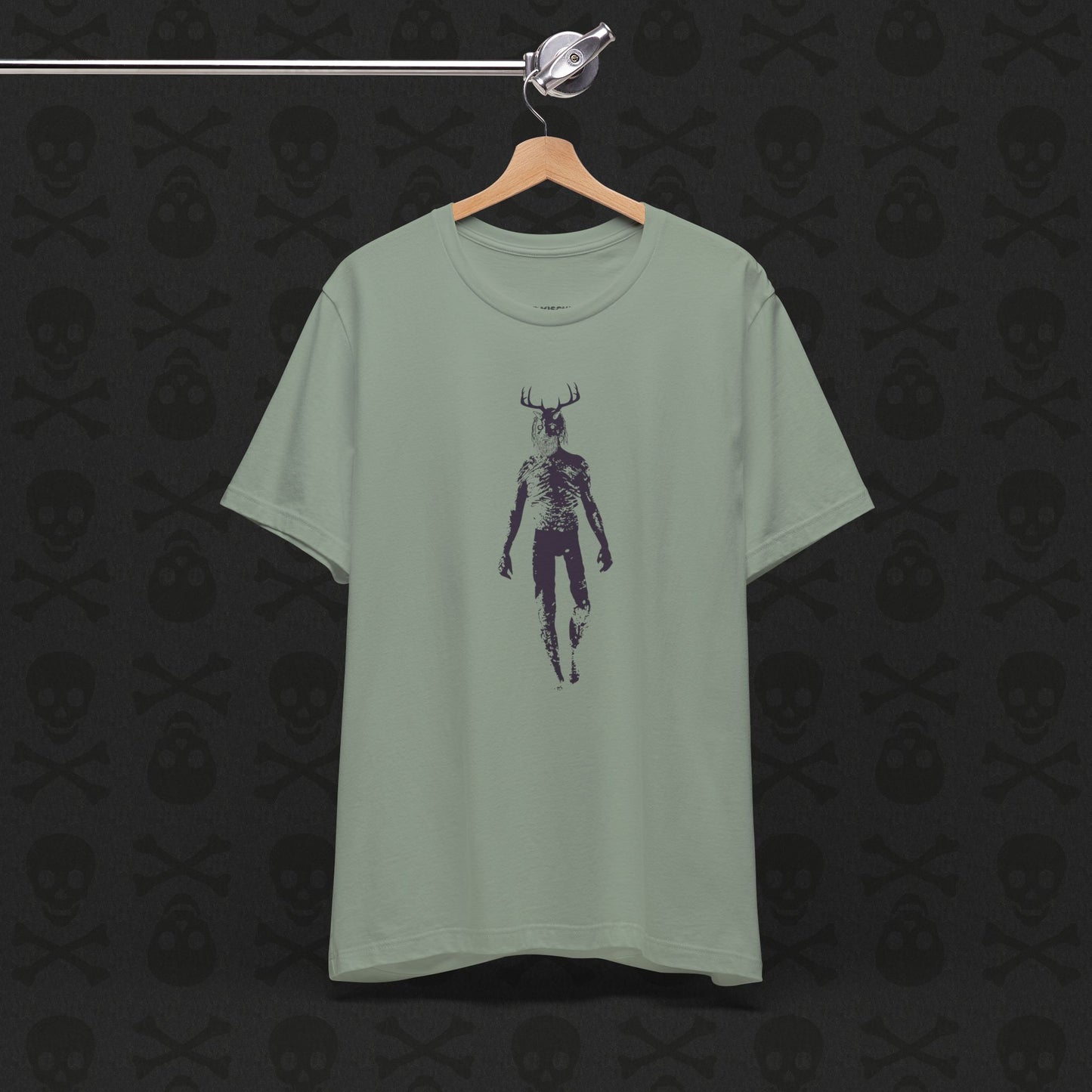 Camiseta Wendigo Críptica, Camiseta Unisex de Monstruo Caníbal, Camiseta con Gráfico de Terror, Camiseta de Criatura Mítica, Camiseta Escalofriante