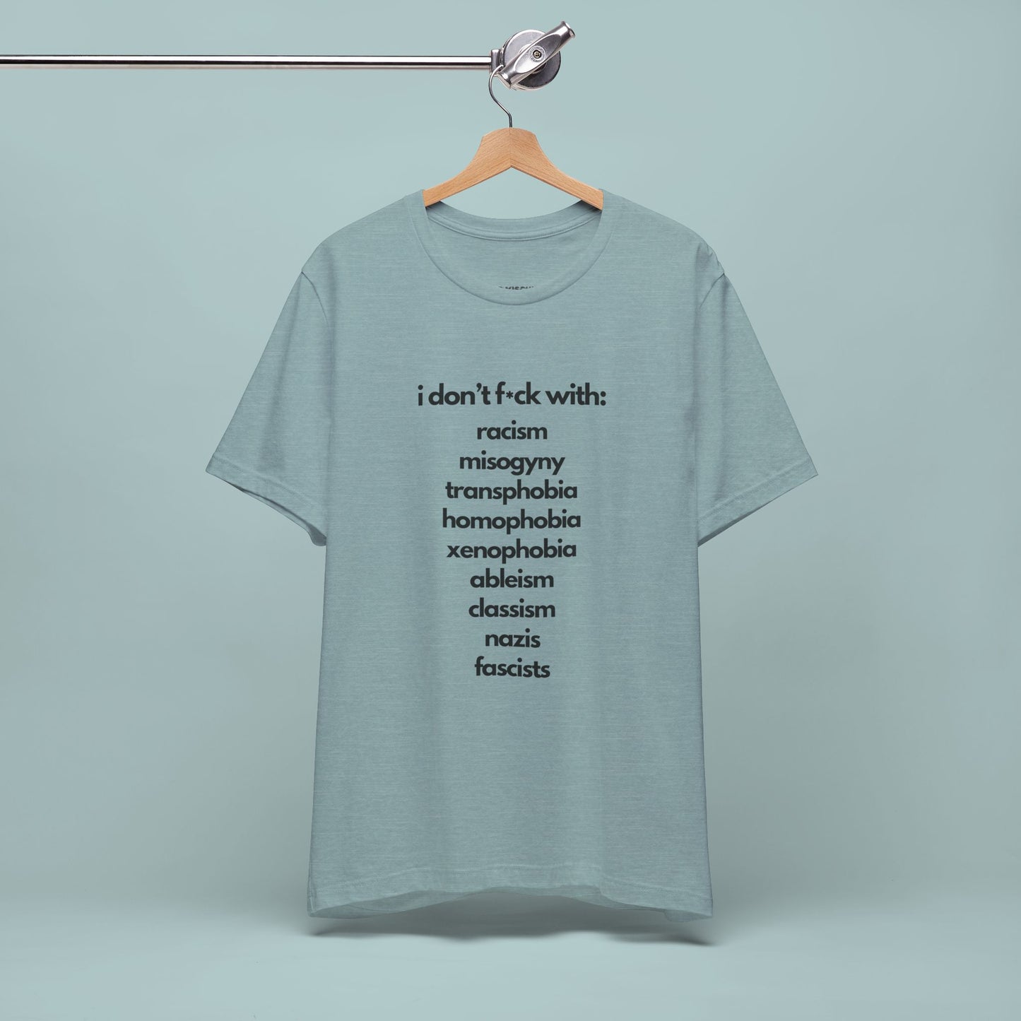 Social Justice Unisex Cotton Tee | Anti-Discrimination Shirt for Activism, Pride Events, Inclusivity, Everyday Wear