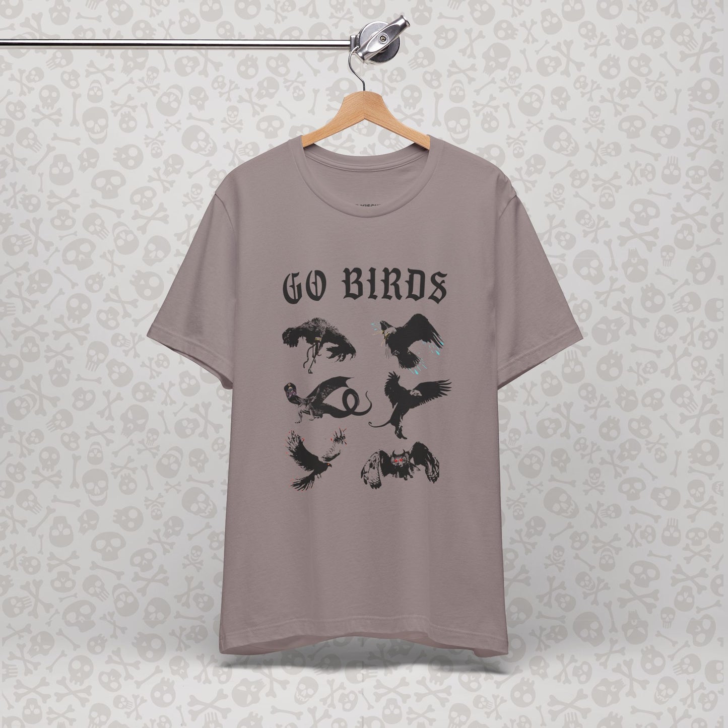Go Birds Cryptids T-Shirt, Bird Cryptid Tee, Thunderbird Shirt, Snallygaster, Griffin, Phoenix, Devil Bird, Terror Bird, Philadelphia Shirt
