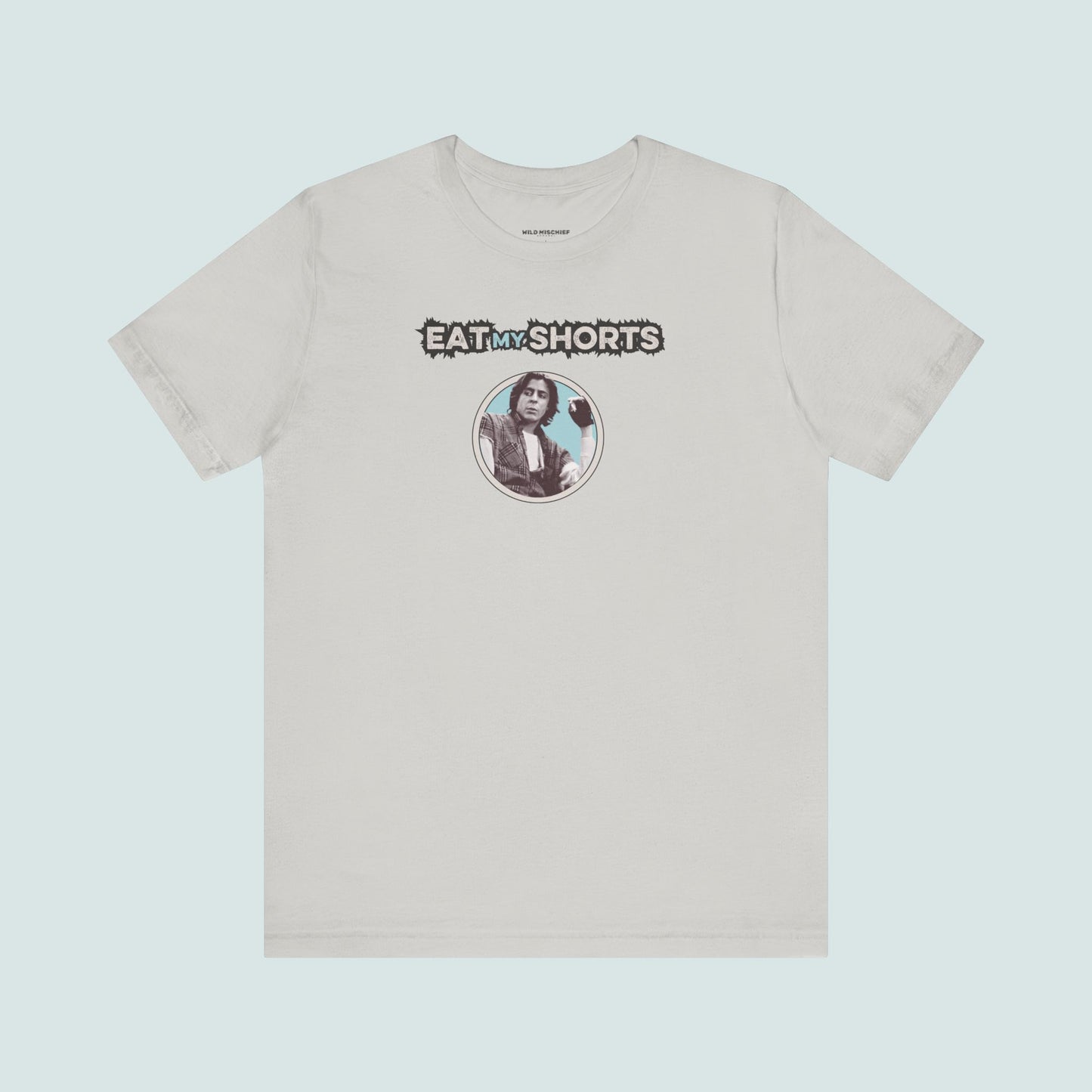 Camiseta unisex con frase "Breakfast Club", camiseta de la película John Bender, camiseta gráfica "Eat My Shorts", regalo para cinéfilos de los 80, top retro de cultura pop