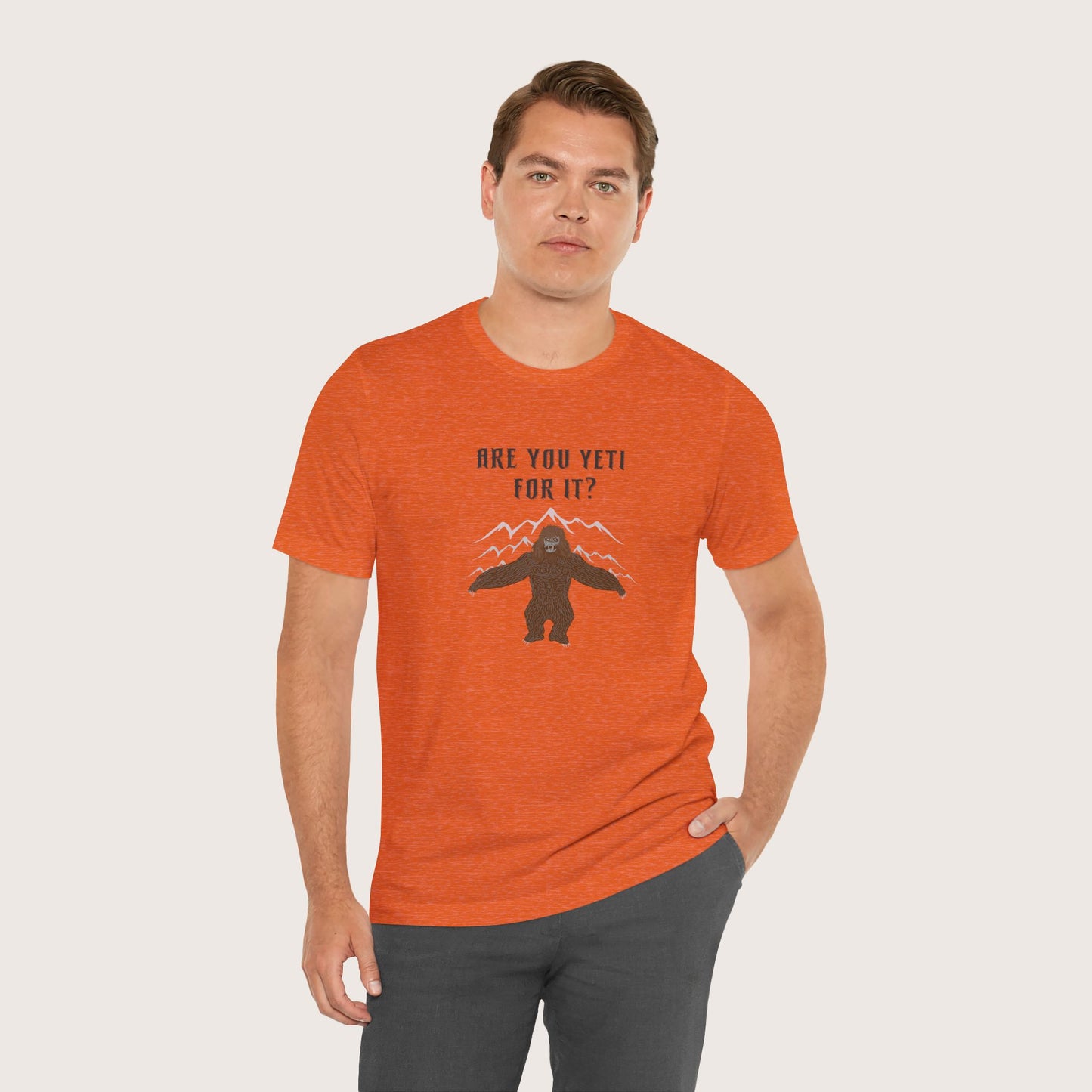 Yeti Adventure Tee | Cryptid Shirt, Fun Outdoor Apparel, Cool Gift for Nature Lovers, Camping T-Shirt, Hiking Outfit, Unique Graphic Tee