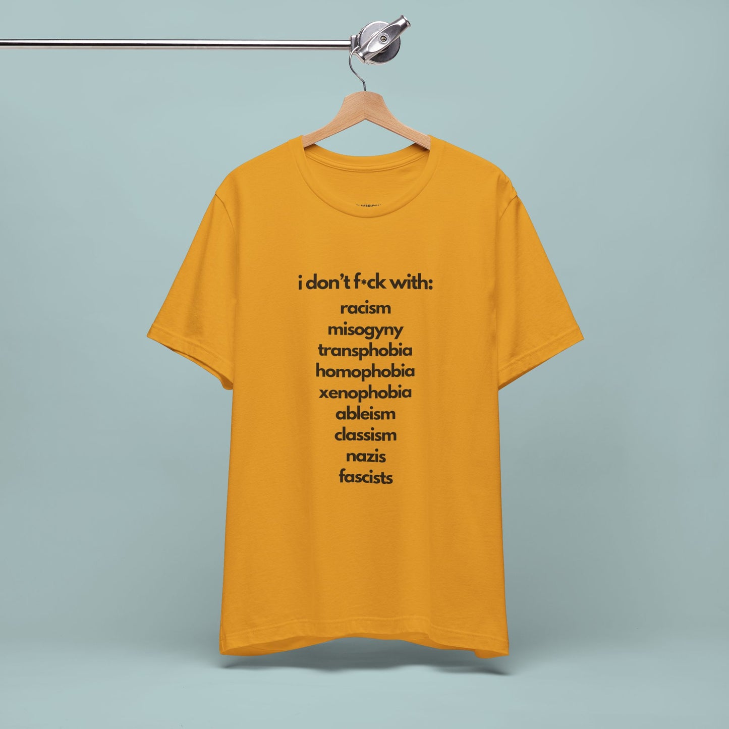 Social Justice Unisex Cotton Tee | Anti-Discrimination Shirt for Activism, Pride Events, Inclusivity, Everyday Wear