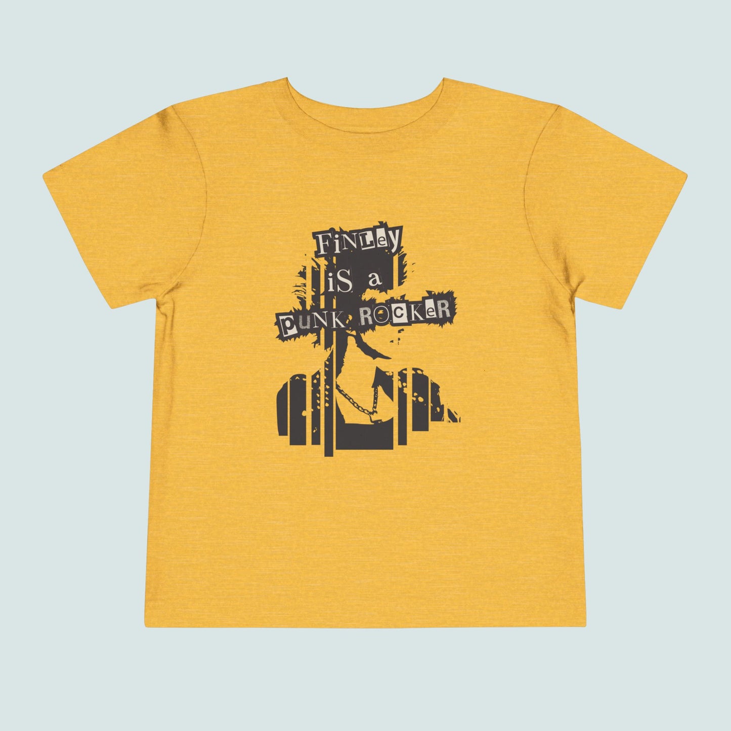 Camiseta punk rockera personalizada para niño, camiseta punk con nombre personalizado, camiseta rockera para bebé, ropa infantil única, regalo de cumpleaños para niños