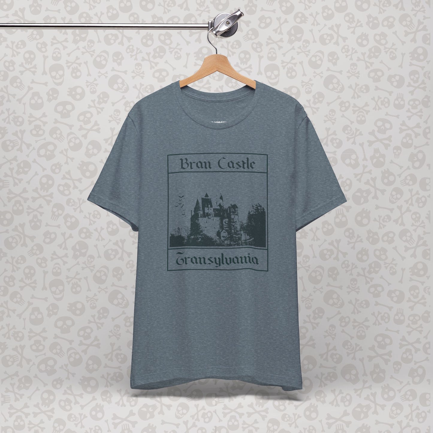 Bran Castle Transylvania T-Shirt, Dracula Shirt, Vampire Halloween Tee, Gothic Horror Shirt, Spooky Dracula Top, Halloween Costume Tee, Transylvania Romania