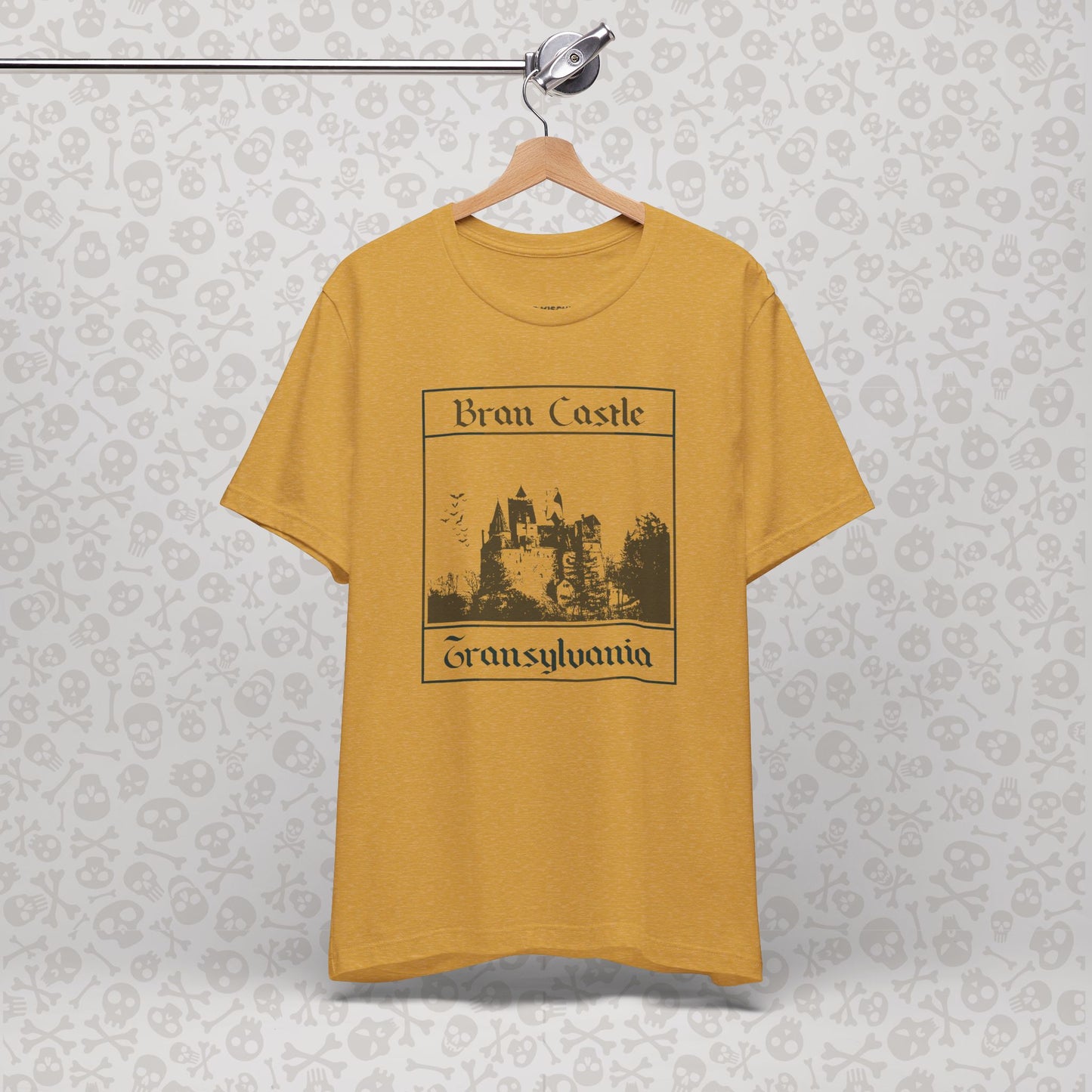 Bran Castle Transylvania T-Shirt, Dracula Shirt, Vampire Halloween Tee, Gothic Horror Shirt, Spooky Dracula Top, Halloween Costume Tee, Transylvania Romania