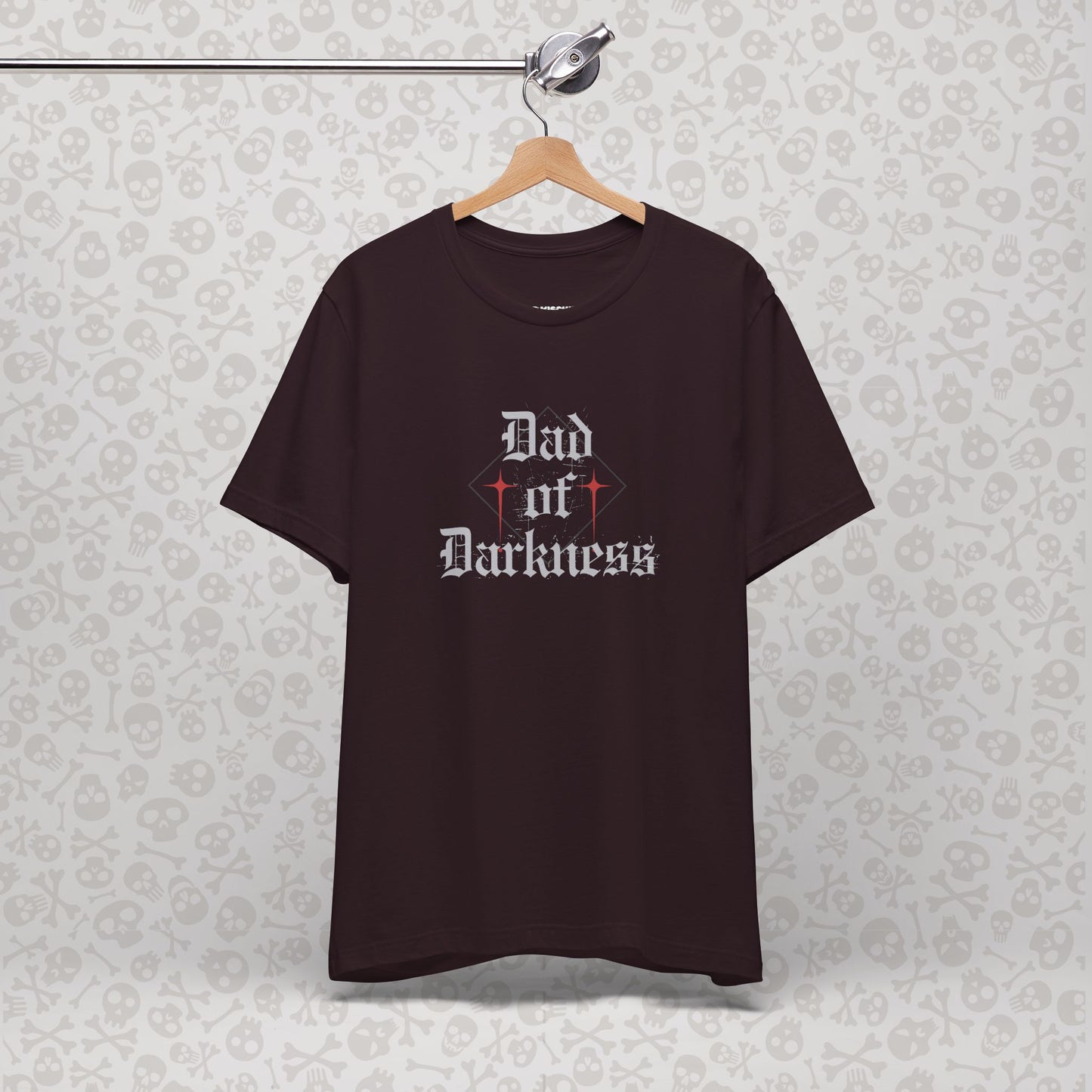 Dad of Darkness Unisex Tee, Gothic Father's Day Gift, Dad Life Shirt, Cool Dad, Spooky Dad Apparel, Doom Metal Dad, Punk Dad, Rebel Dad, Goth Dad