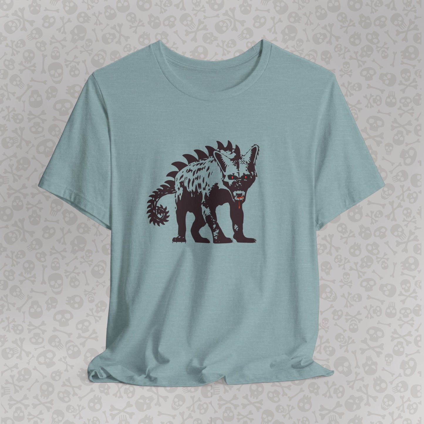 Chupacabra Cryptid T-Shirt, Creepy Mythical Creature Shirt, Unisex Jersey Tee, Horror Monster Graphic Top, Paranormal Cryptid Gift