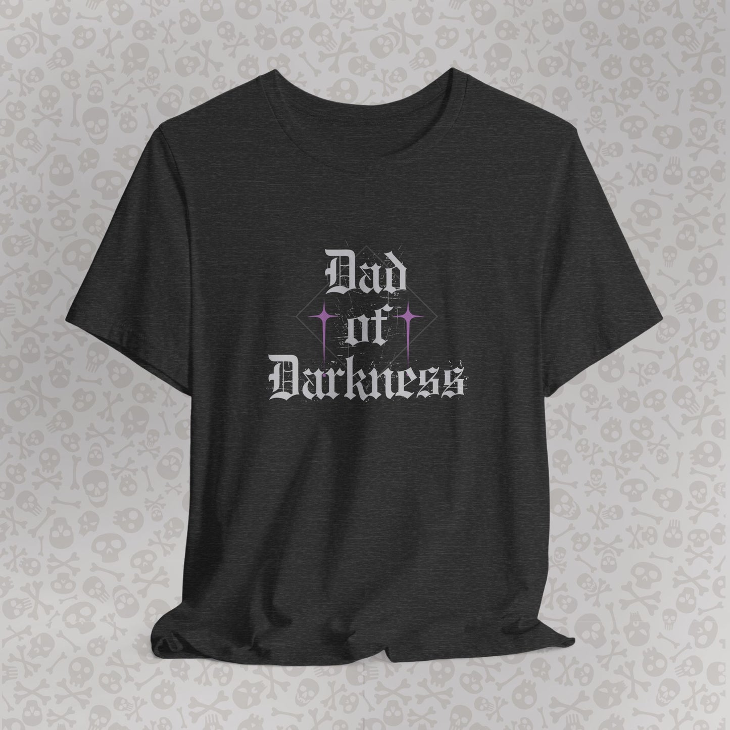 Dad of Darkness Unisex Tee, Gothic Father's Day Gift, Dad Life Shirt, Cool Dad, Spooky Dad Apparel, Doom Metal Dad, Punk Dad, Rebel Dad, Goth Dad