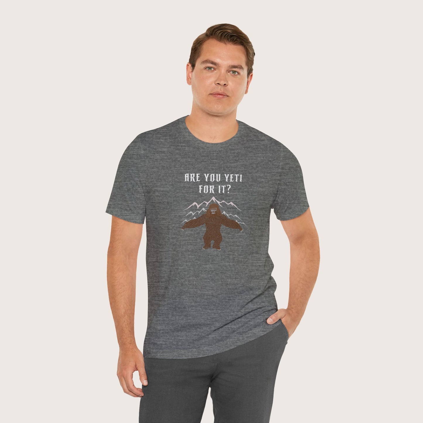 Yeti Adventure Tee | Cryptid Shirt, Fun Outdoor Apparel, Cool Gift for Nature Lovers, Camping T-Shirt, Hiking Outfit, Unique Graphic Tee