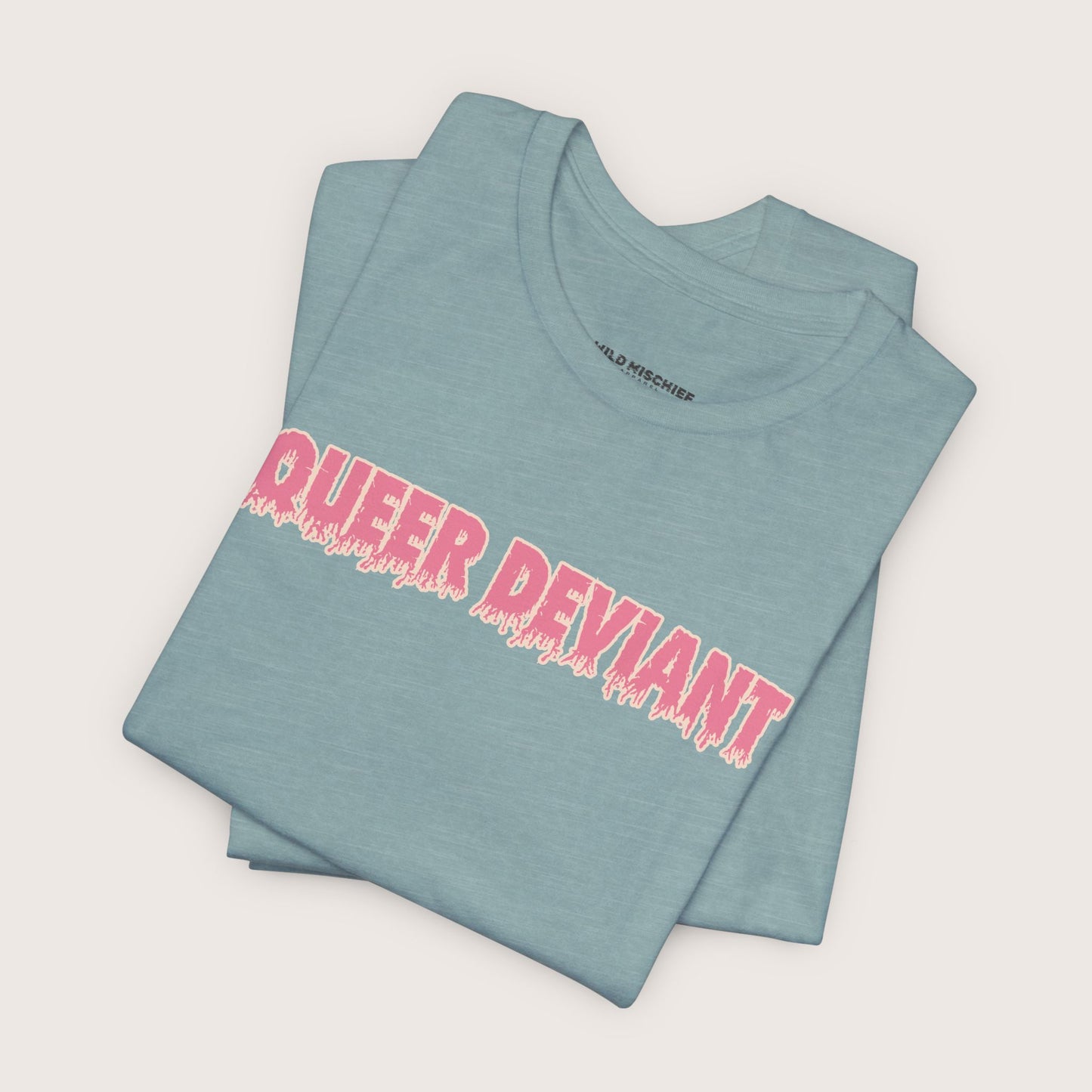 Camiseta de manga corta queer desviada: camiseta de orgullo audaz, top unisex de verano, regalo LGBTQ divertido, ropa para festivales, camiseta llamativa, colorida