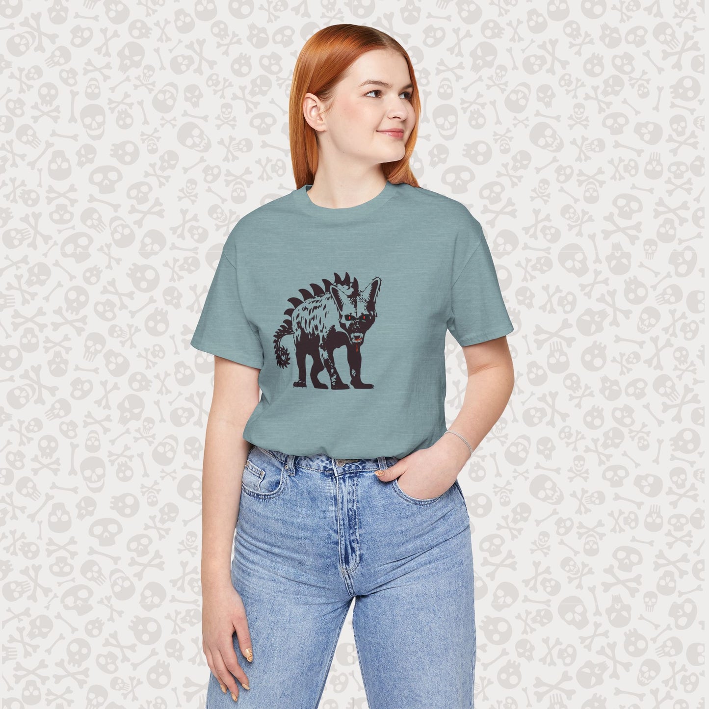 Chupacabra Cryptid T-Shirt, Creepy Mythical Creature Shirt, Unisex Jersey Tee, Horror Monster Graphic Top, Paranormal Cryptid Gift