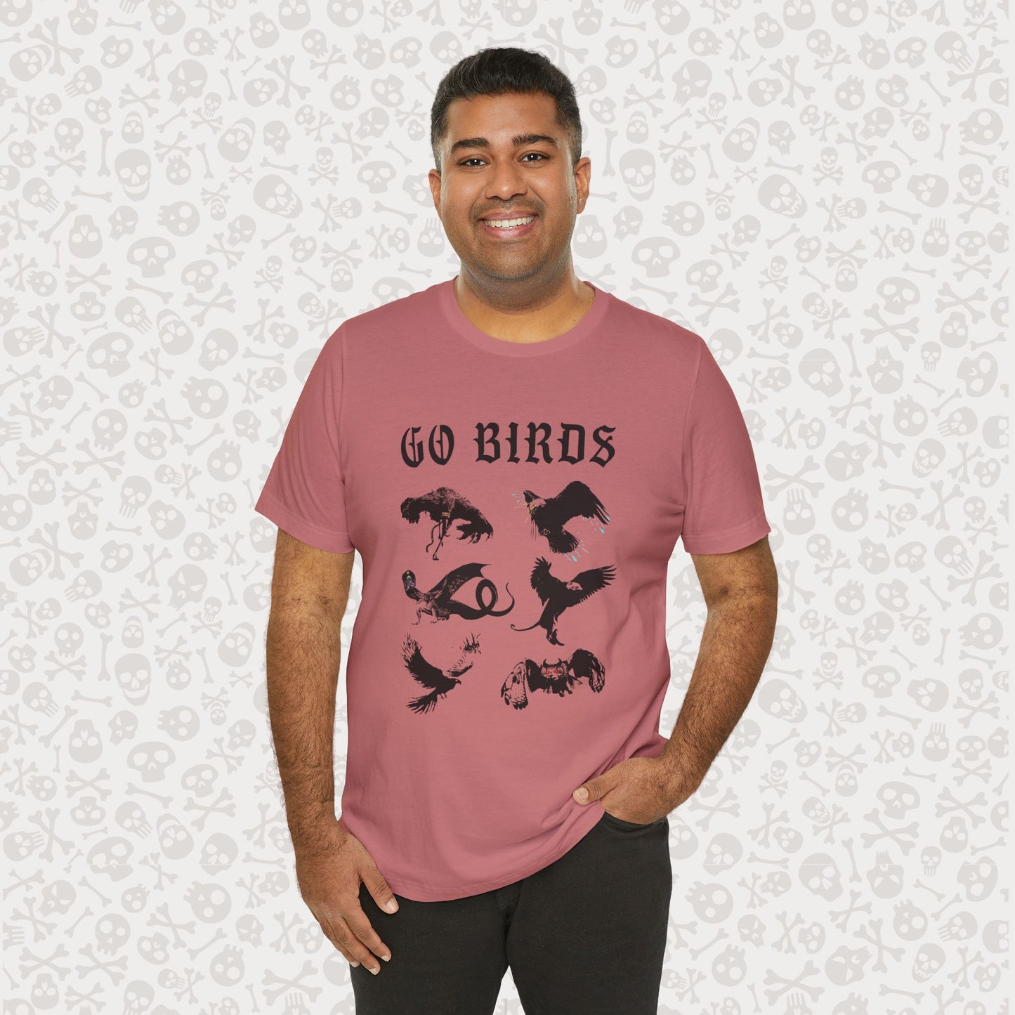 Go Birds Cryptids T-Shirt, Bird Cryptid Tee, Thunderbird Shirt, Snallygaster, Griffin, Phoenix, Devil Bird, Terror Bird, Philadelphia Shirt