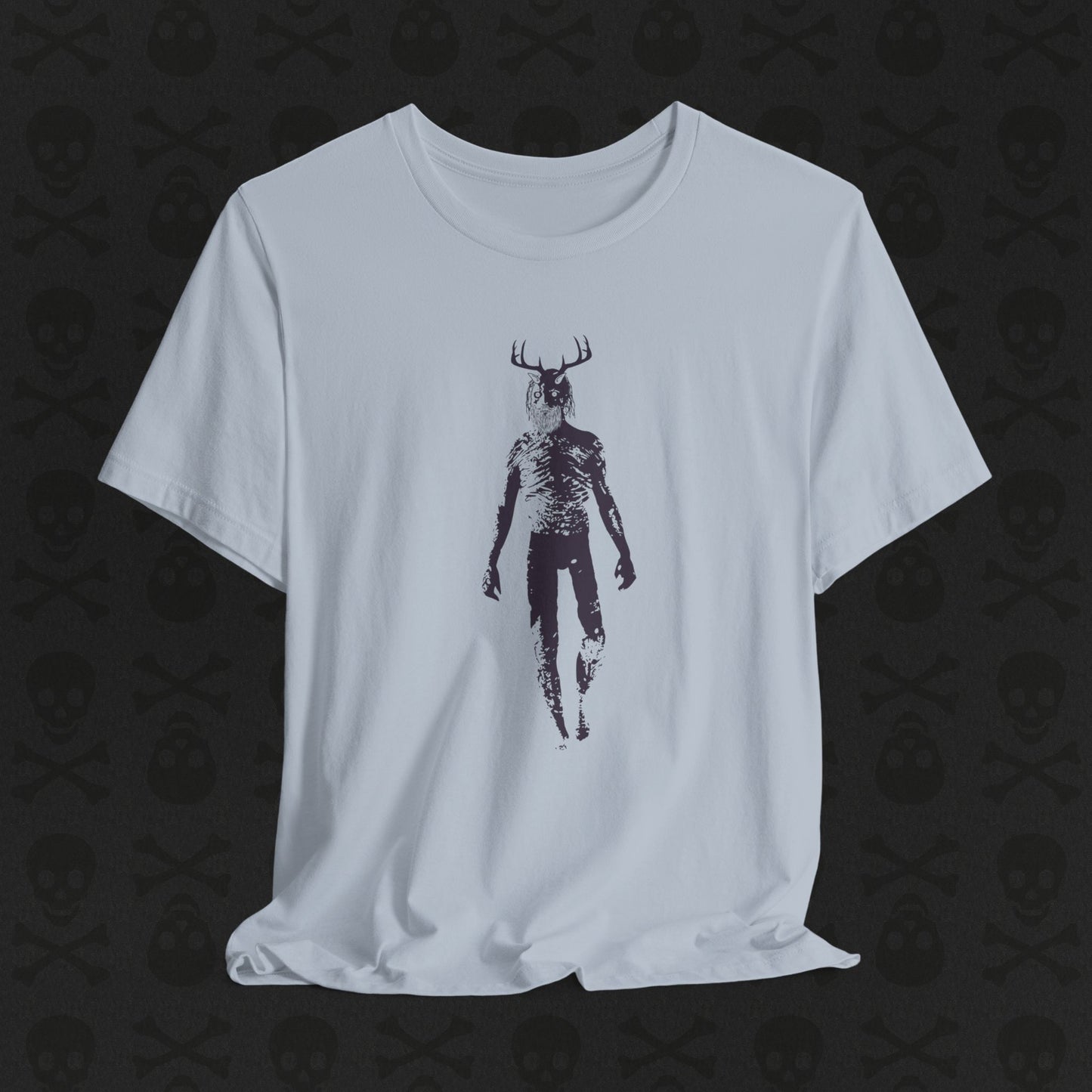 Camiseta Wendigo Críptica, Camiseta Unisex de Monstruo Caníbal, Camiseta con Gráfico de Terror, Camiseta de Criatura Mítica, Camiseta Escalofriante