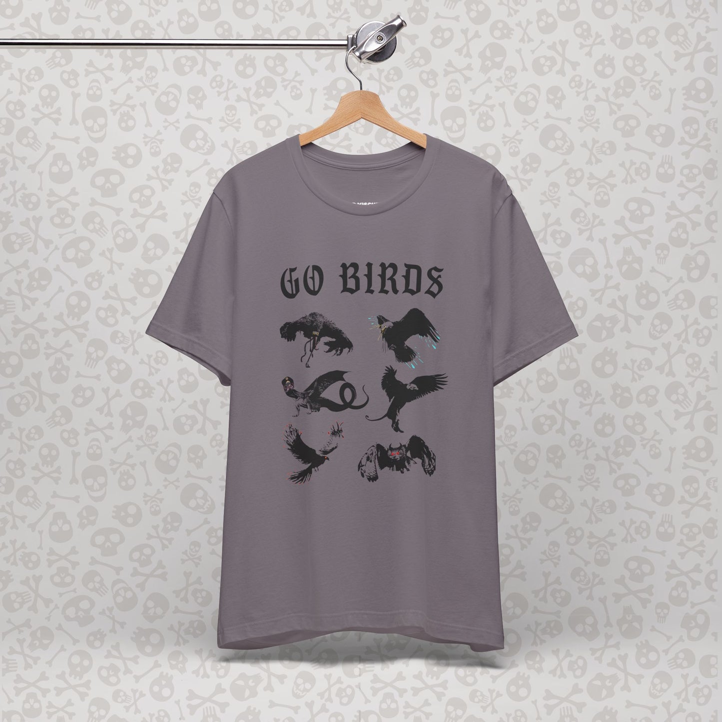 Go Birds Cryptids T-Shirt, Bird Cryptid Tee, Thunderbird Shirt, Snallygaster, Griffin, Phoenix, Devil Bird, Terror Bird, Philadelphia Shirt