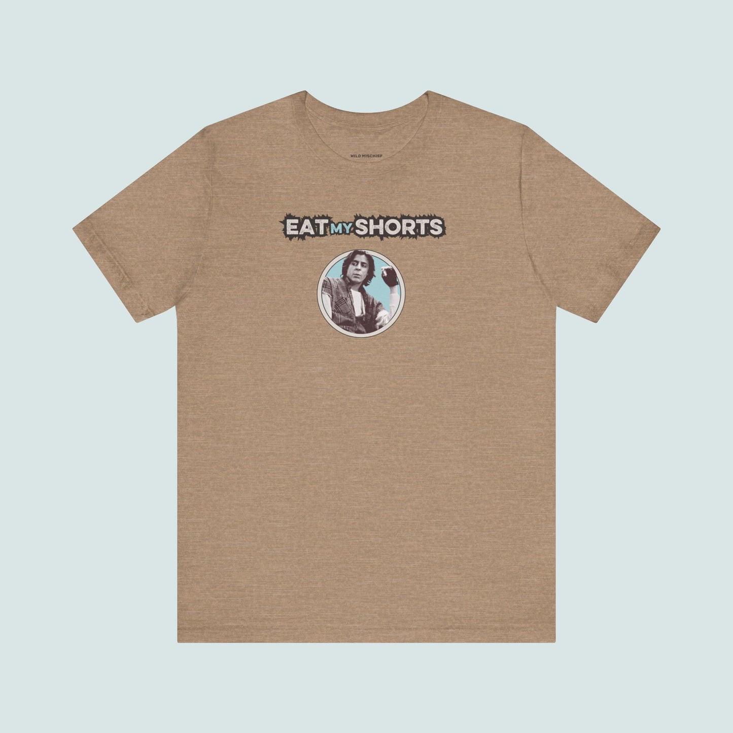 Camiseta unisex con frase "Breakfast Club", camiseta de la película John Bender, camiseta gráfica "Eat My Shorts", regalo para cinéfilos de los 80, top retro de cultura pop