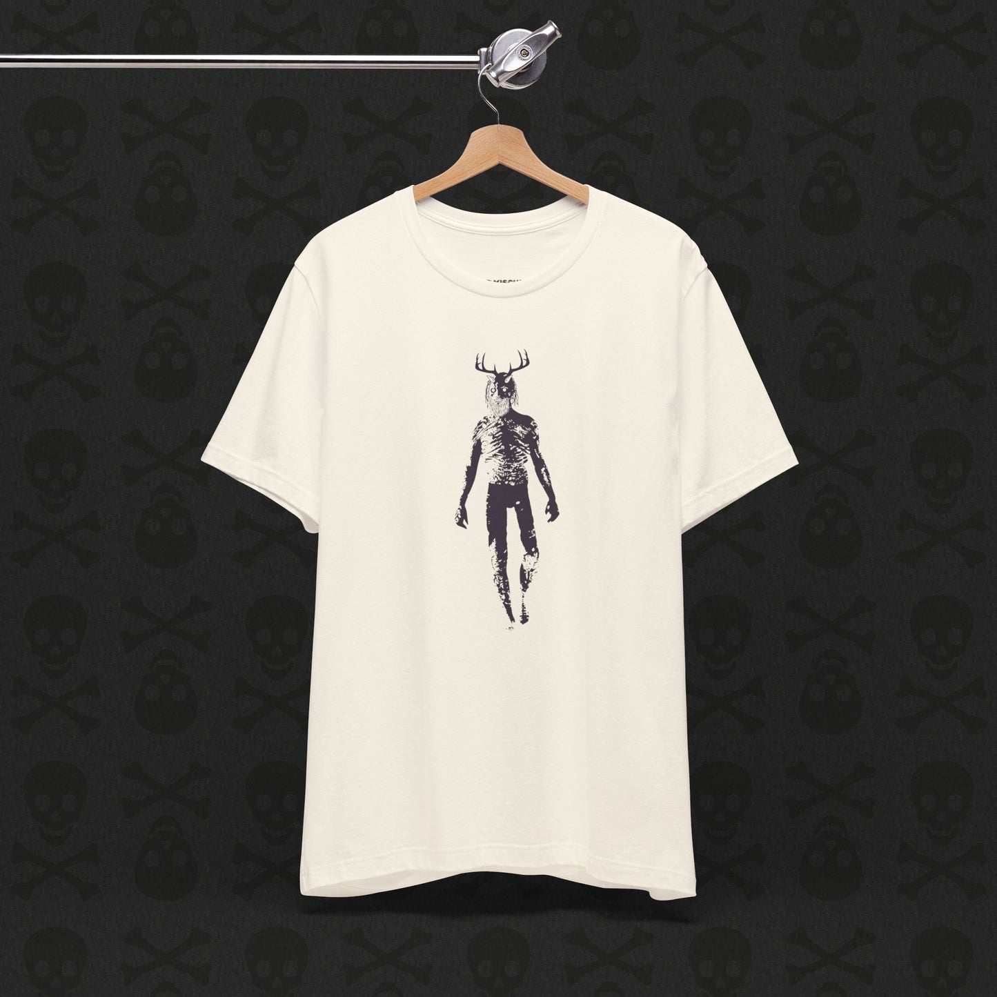 Camiseta Wendigo Críptica, Camiseta Unisex de Monstruo Caníbal, Camiseta con Gráfico de Terror, Camiseta de Criatura Mítica, Camiseta Escalofriante