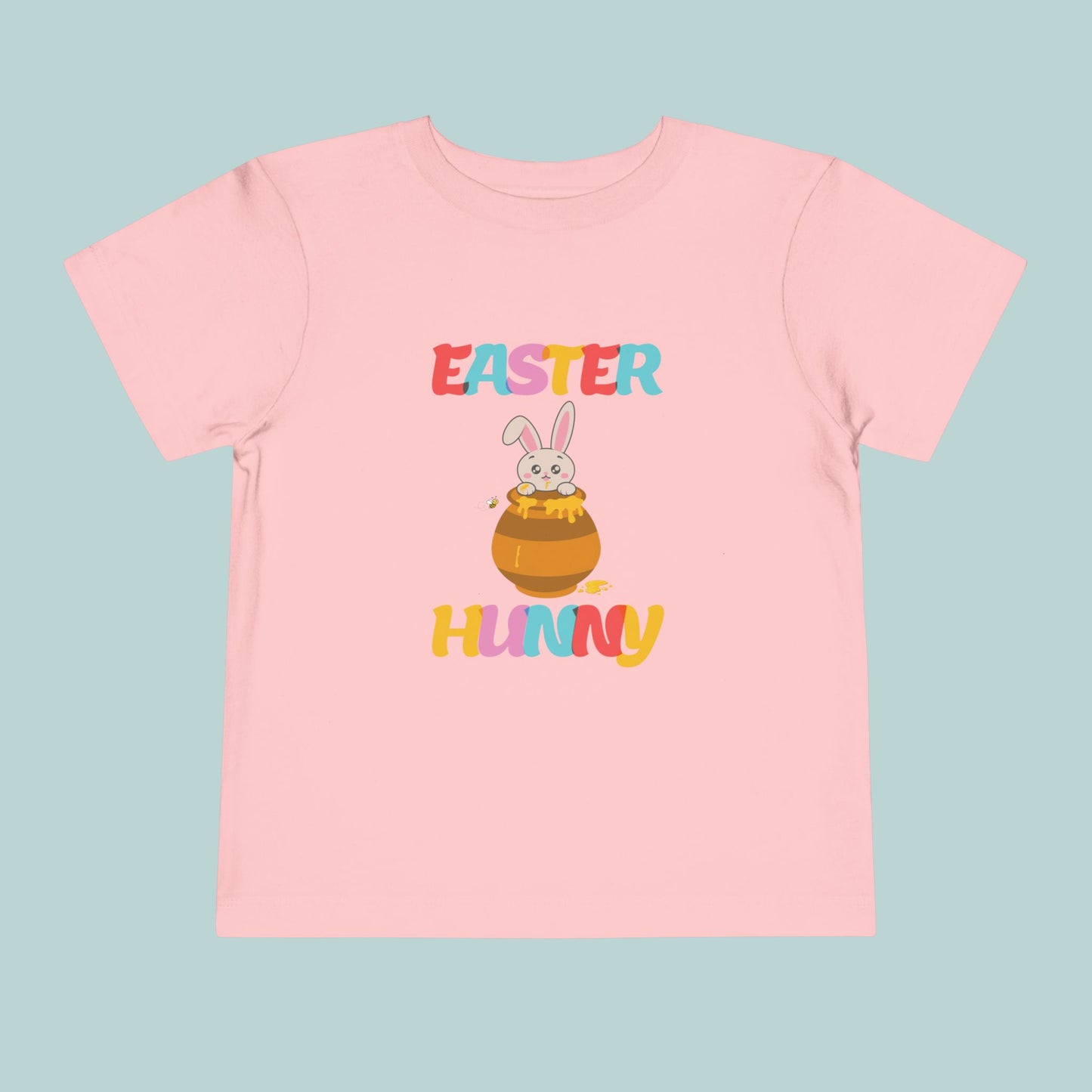 Easter Hunny Toddler Tee, Cute Honey Bunny Design, Kids Easter T-Shirt, Bunny Easter Gift, Toddler Easter Outfit, Toddler Easter Shirt