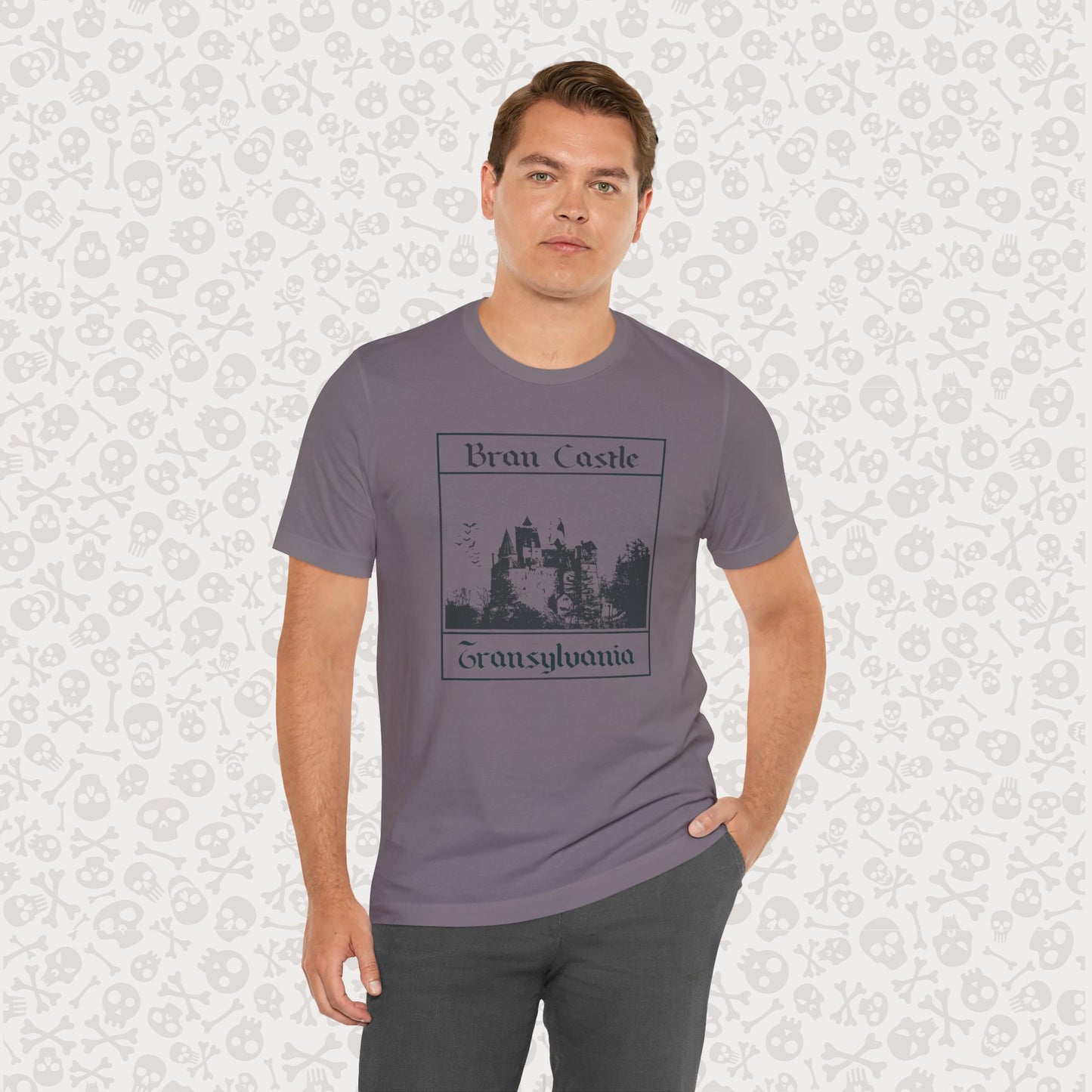 Bran Castle Transylvania T-Shirt, Dracula Shirt, Vampire Halloween Tee, Gothic Horror Shirt, Spooky Dracula Top, Halloween Costume Tee, Transylvania Romania