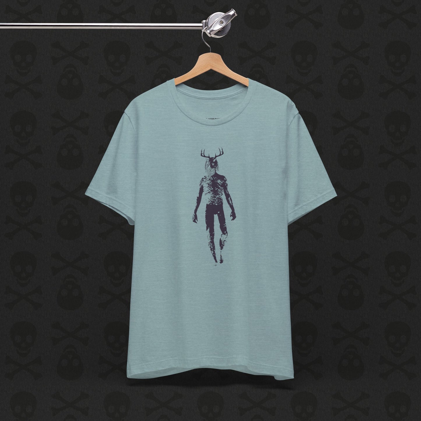 Camiseta Wendigo Críptica, Camiseta Unisex de Monstruo Caníbal, Camiseta con Gráfico de Terror, Camiseta de Criatura Mítica, Camiseta Escalofriante