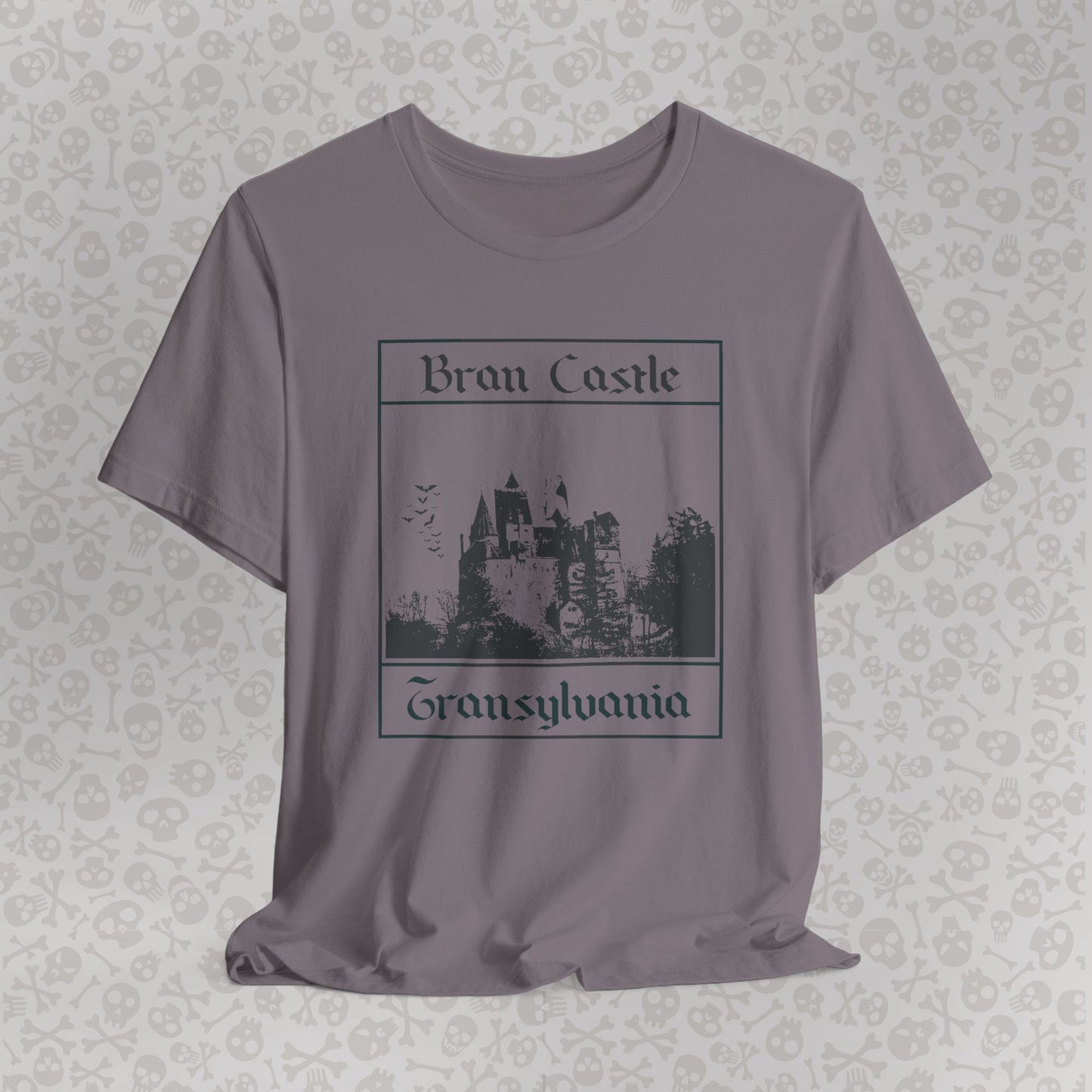 Bran Castle Transylvania T-Shirt, Dracula Shirt, Vampire Halloween Tee, Gothic Horror Shirt, Spooky Dracula Top, Halloween Costume Tee, Transylvania Romania