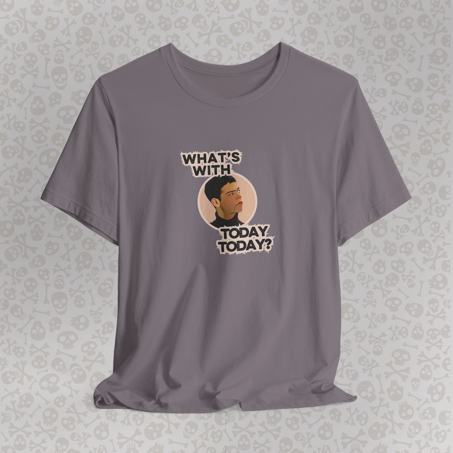 Empire Records "¿Qué pasa con 'Today' hoy?" - Camisa informal cómoda, regalo para amigos, humor, corte holgado, ropa para diario