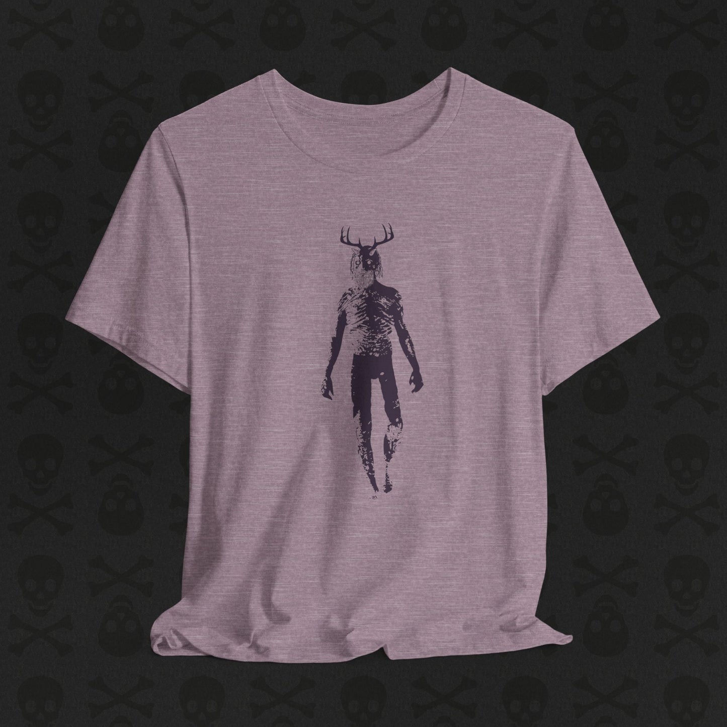 Camiseta Wendigo Críptica, Camiseta Unisex de Monstruo Caníbal, Camiseta con Gráfico de Terror, Camiseta de Criatura Mítica, Camiseta Escalofriante