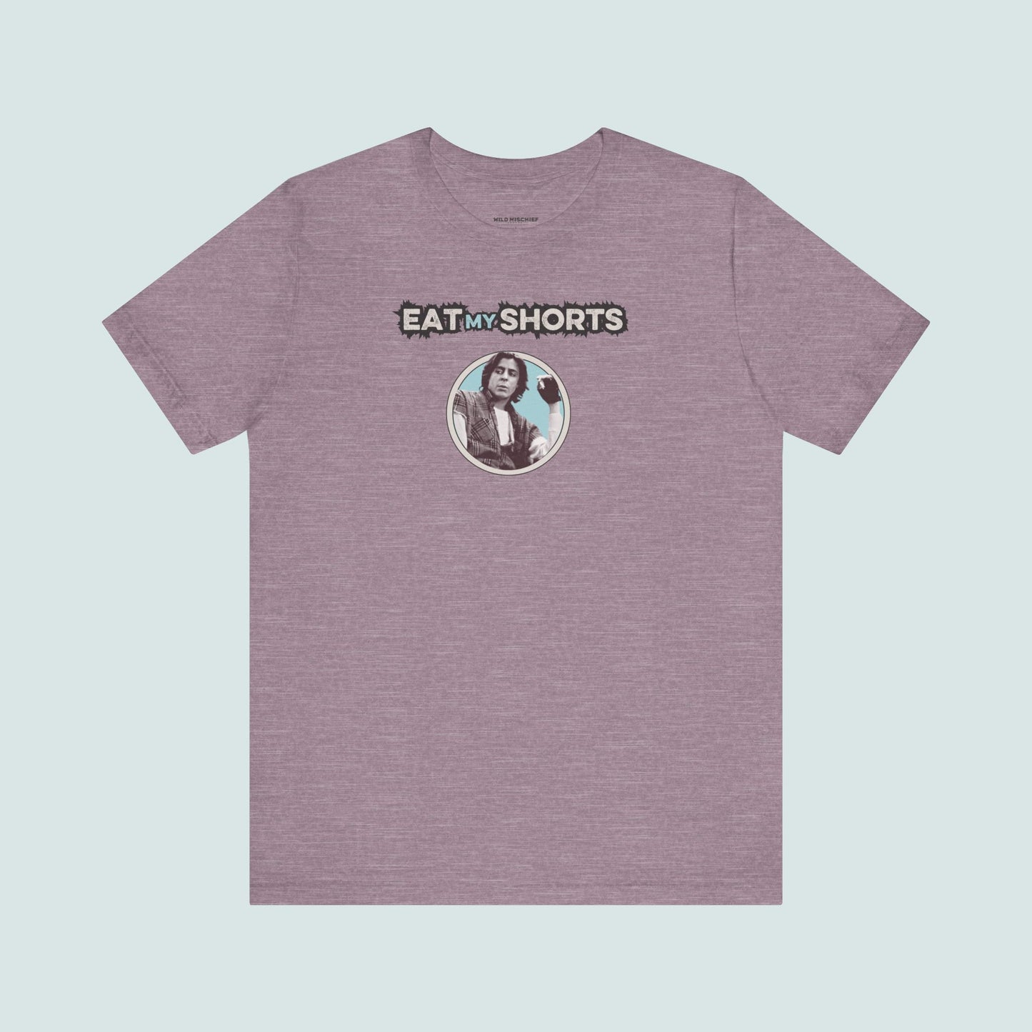 Camiseta unisex con frase "Breakfast Club", camiseta de la película John Bender, camiseta gráfica "Eat My Shorts", regalo para cinéfilos de los 80, top retro de cultura pop