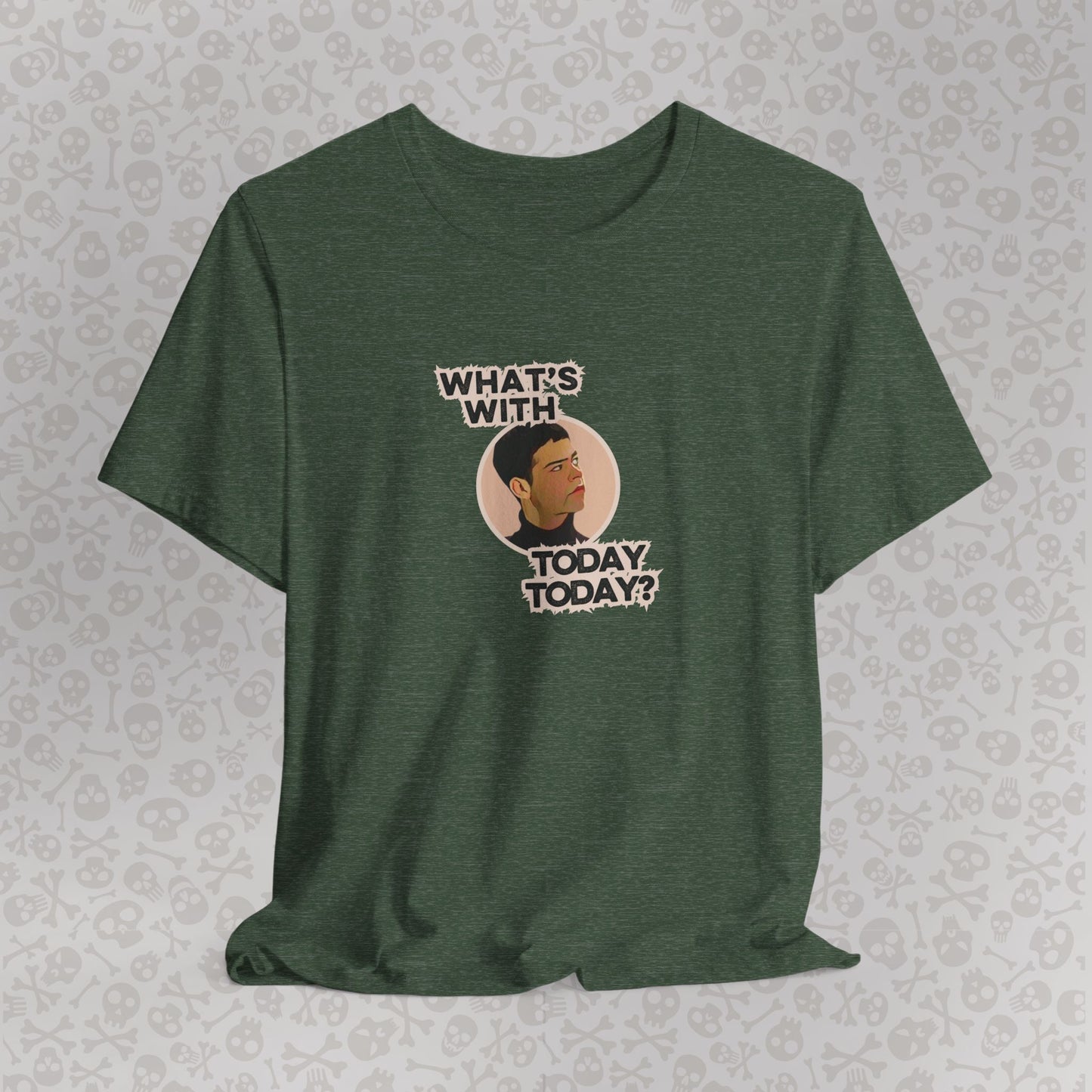 Empire Records "¿Qué pasa con 'Today' hoy?" - Camisa informal cómoda, regalo para amigos, humor, corte holgado, ropa para diario