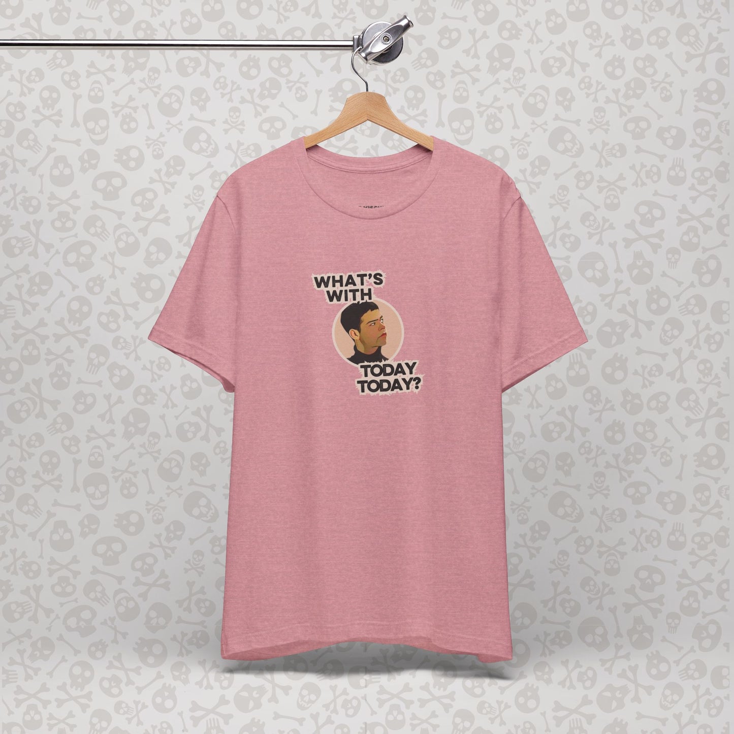 Empire Records "¿Qué pasa con 'Today' hoy?" - Camisa informal cómoda, regalo para amigos, humor, corte holgado, ropa para diario