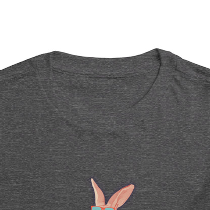Cool Bunny Toddler Tee, Cute Kid's T-Shirt, Toddler Summer Shirt, Adorable Rabbit Tee, Playful Bunny Design, Great for Birthdays, Easter