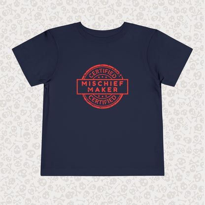Certified Mischief Maker Toddler Tee
