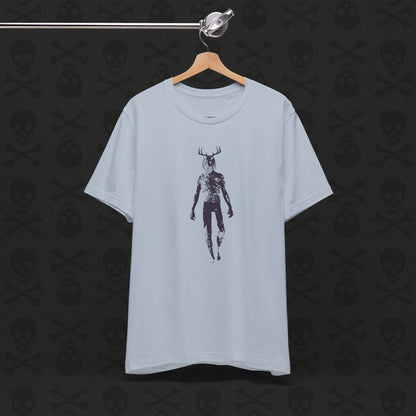 Camiseta Wendigo Críptica, Camiseta Unisex de Monstruo Caníbal, Camiseta con Gráfico de Terror, Camiseta de Criatura Mítica, Camiseta Escalofriante