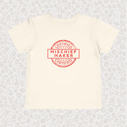 Certified Mischief Maker Toddler Tee