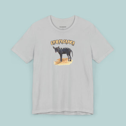 Chupacabra Tee, Unisex Short Sleeve Shirt, Cryptids T-Shirt, Gift for Mythology Lovers, Mystery Lovers