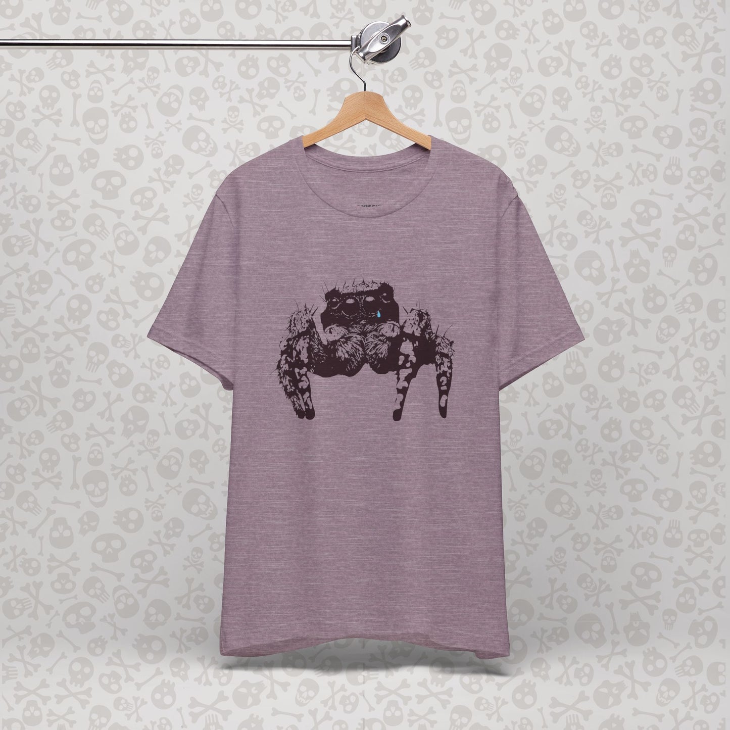 Sad Spider Unisex Tee, Spider T-Shirt, Cute Bug Shirt, Arachnid Tee, Insect Shirt, Nature Theme T-Shirt