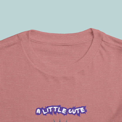 Cute & Creepy Toddler Tee, Perfect for Halloween or Valentine's Day, Kid's Punk Rock Style, Gift for Toddlers, Unique Toddler Apparel