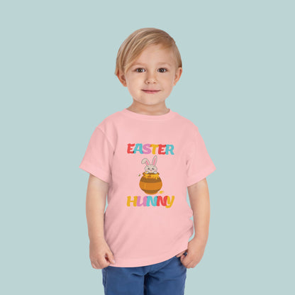 Easter Hunny Toddler Tee, Cute Honey Bunny Design, Kids Easter T-Shirt, Bunny Easter Gift, Toddler Easter Outfit, Toddler Easter Shirt